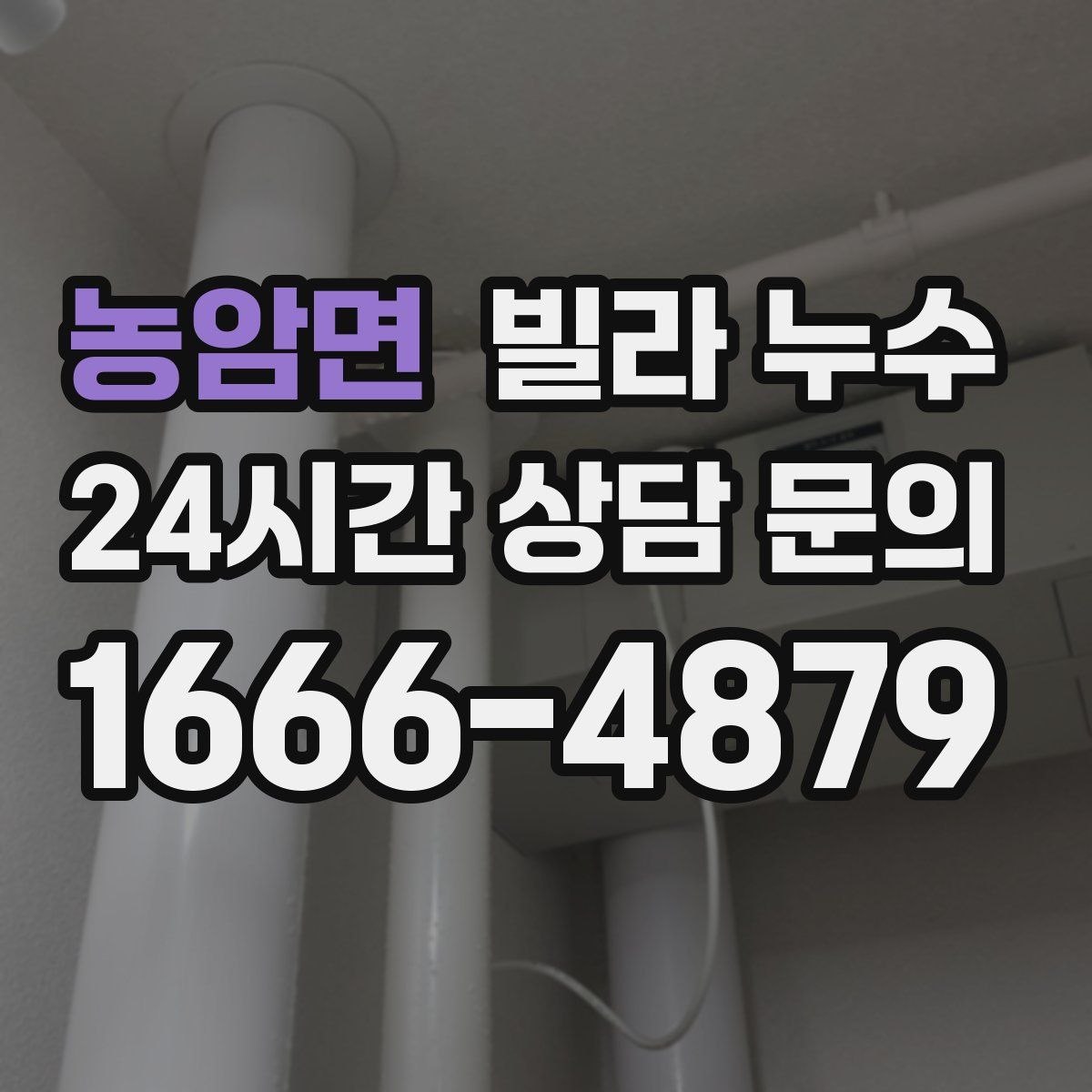 농암면 빌라 누수