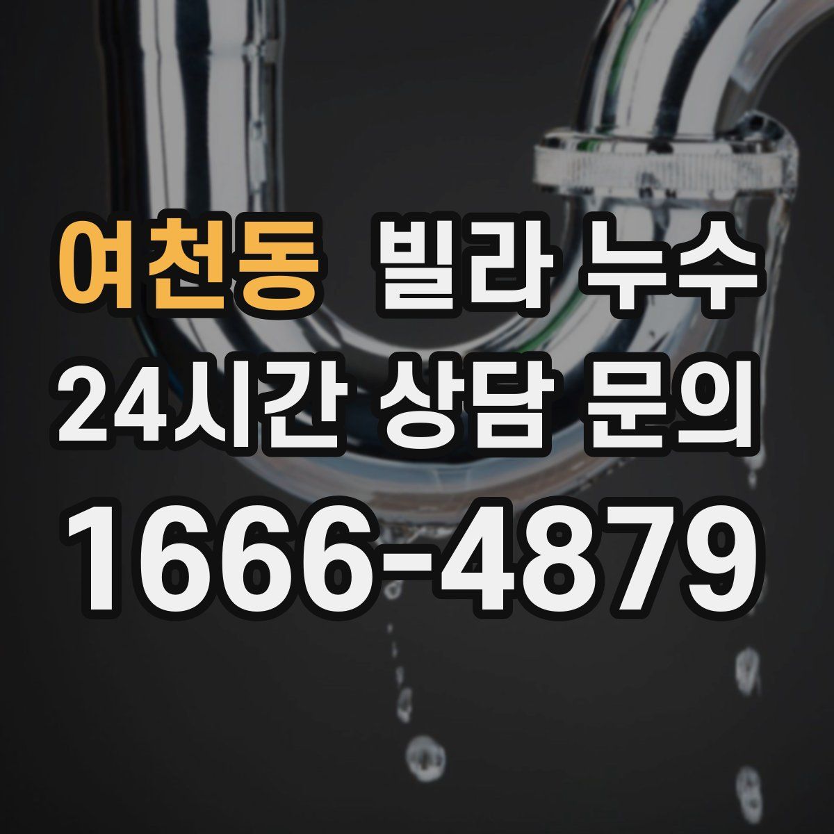 여천동 빌라 누수