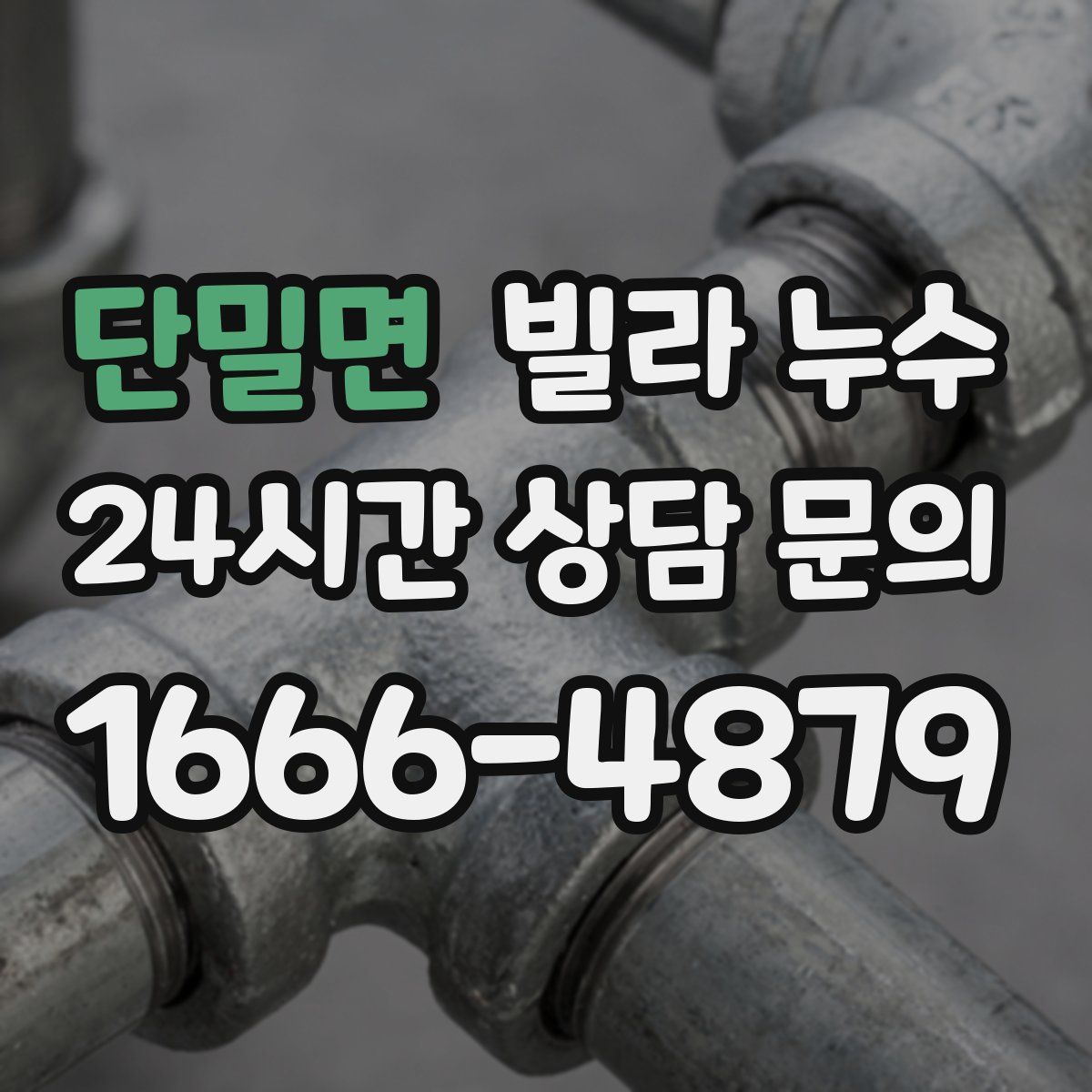 단밀면 빌라 누수