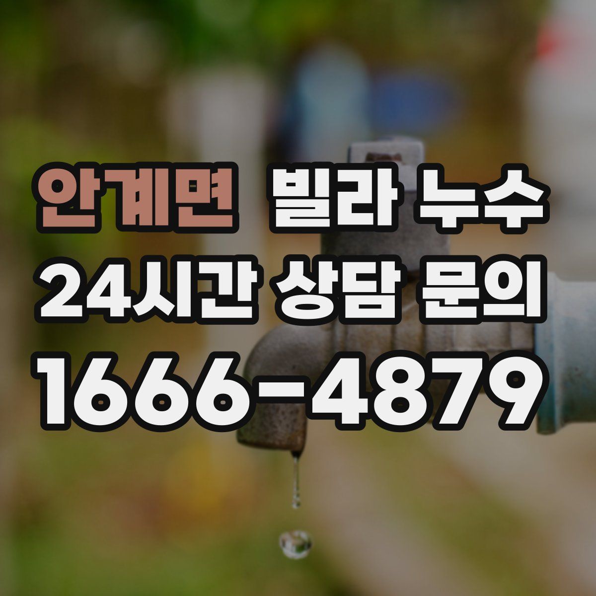 안계면 빌라 누수