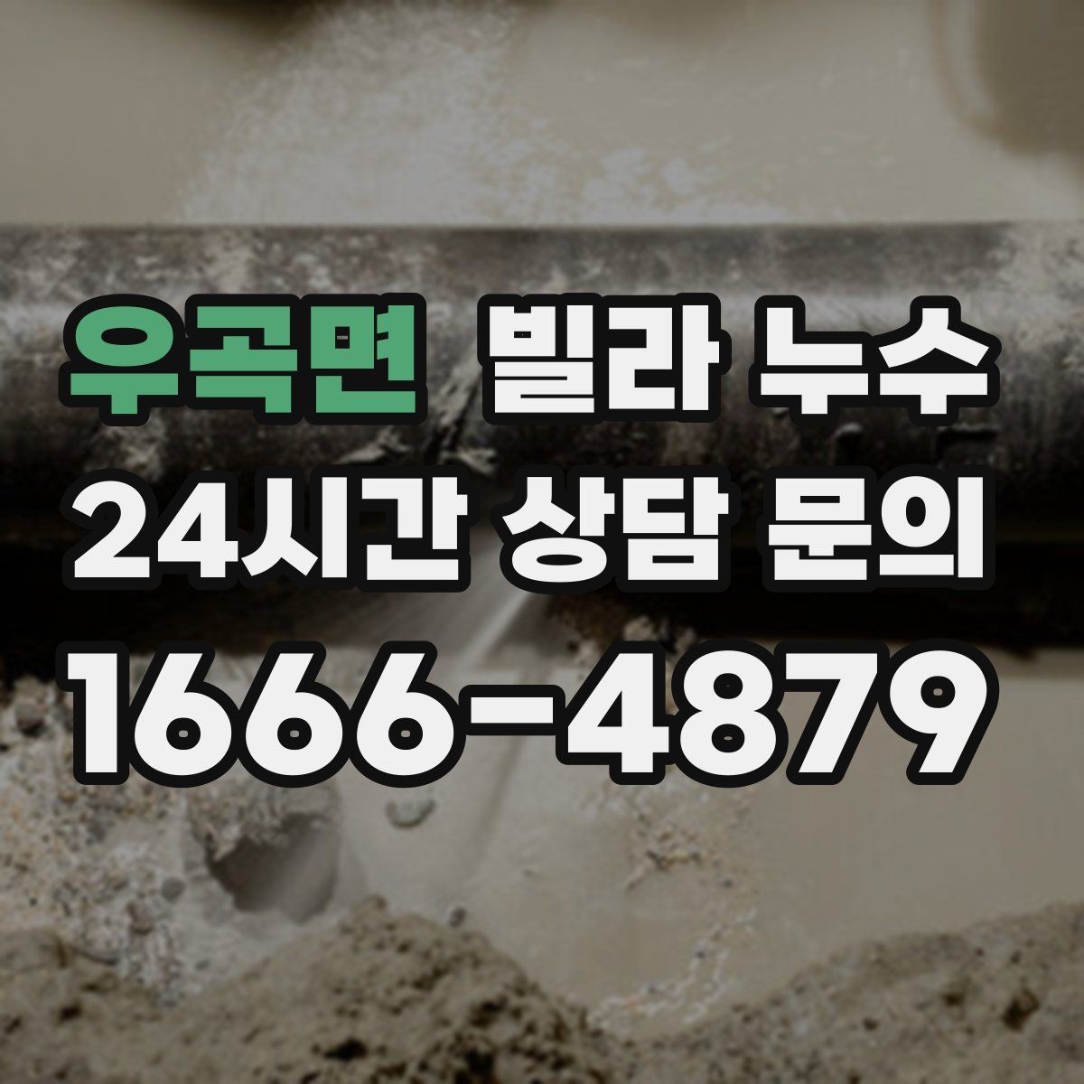우곡면 빌라 누수 페인트로 가려도 다시 번지는 얼룩의 정체