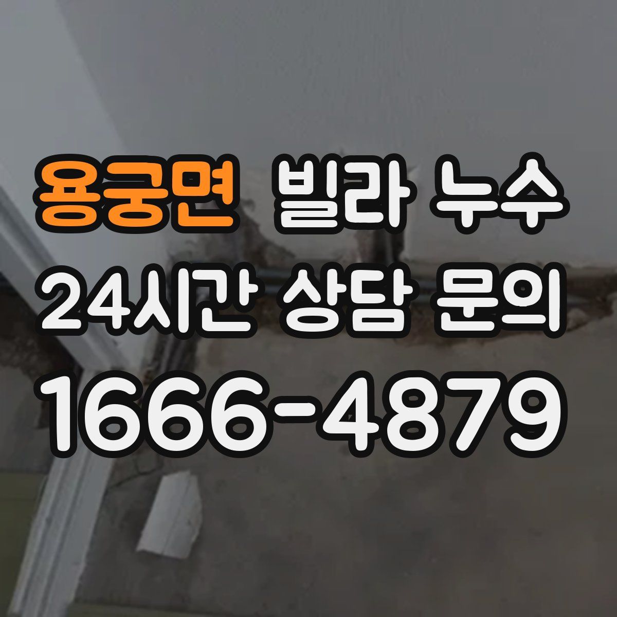 용궁면 빌라 누수