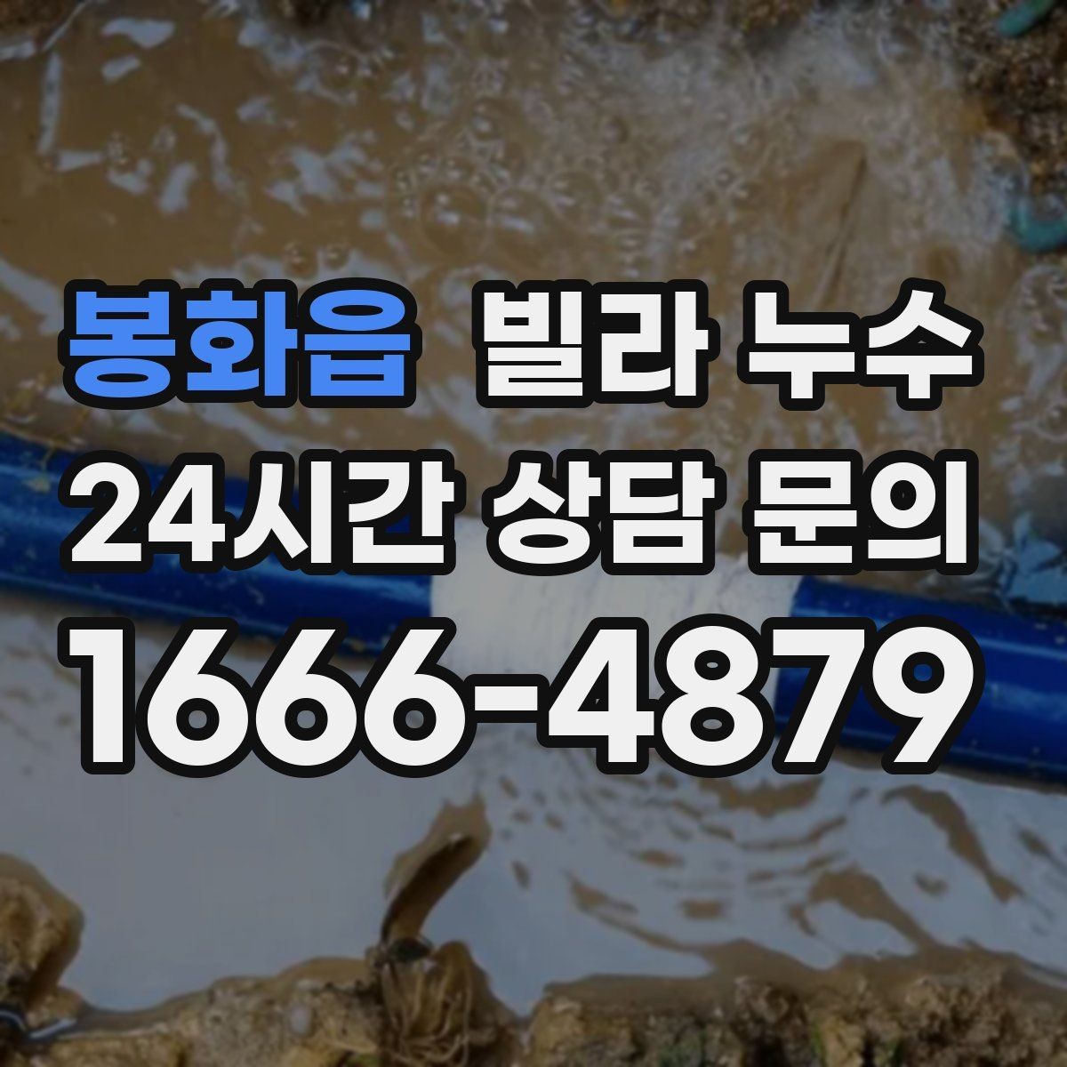 봉화읍 빌라 누수 현관 바닥이 젖는 이유는 외부 유입일까