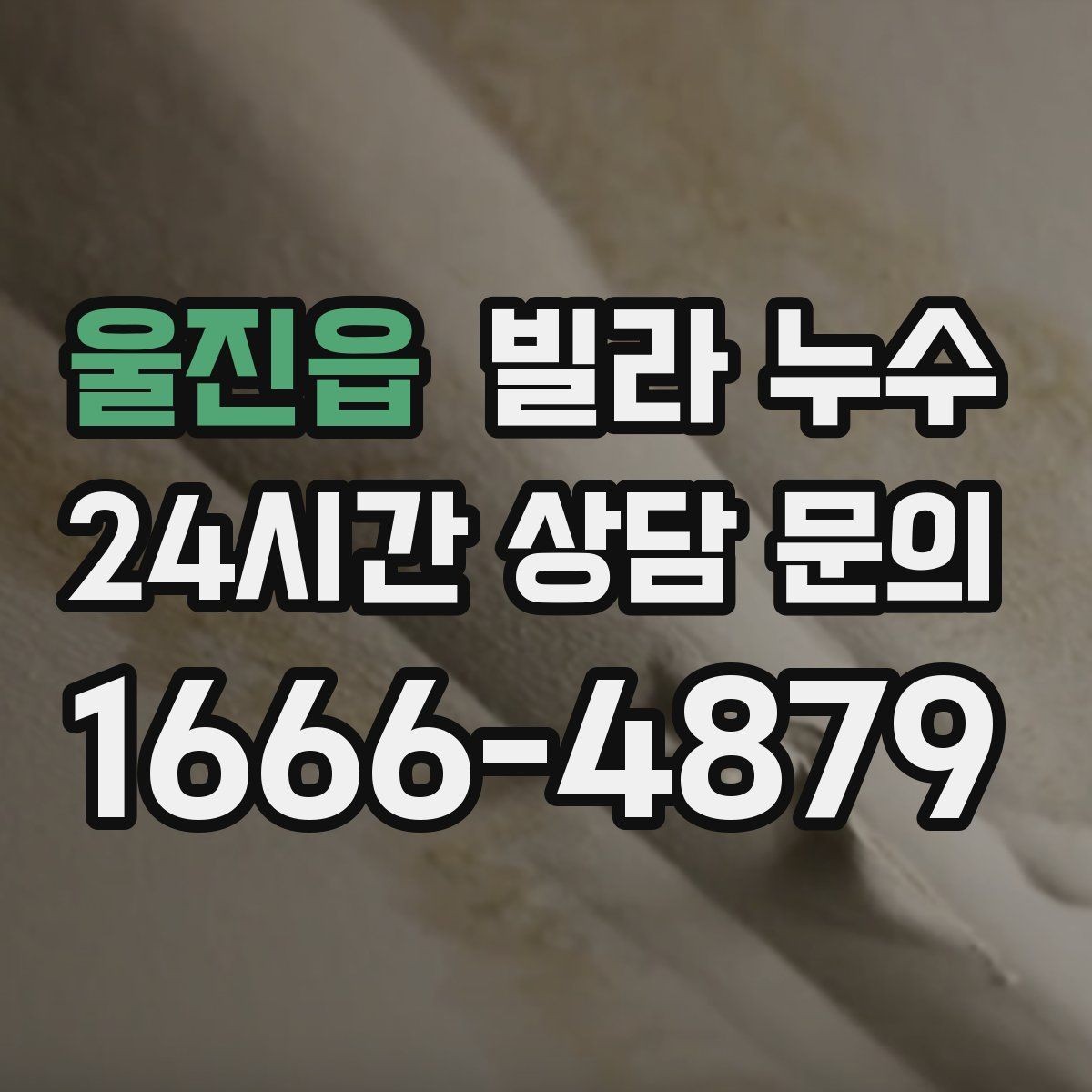 울진읍 빌라 누수 배수구 트랩 주변 물기와 악취가 반복될 때