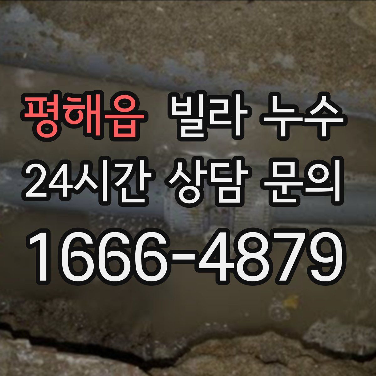 평해읍 빌라 누수