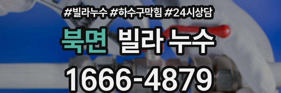 북면 빌라 누수