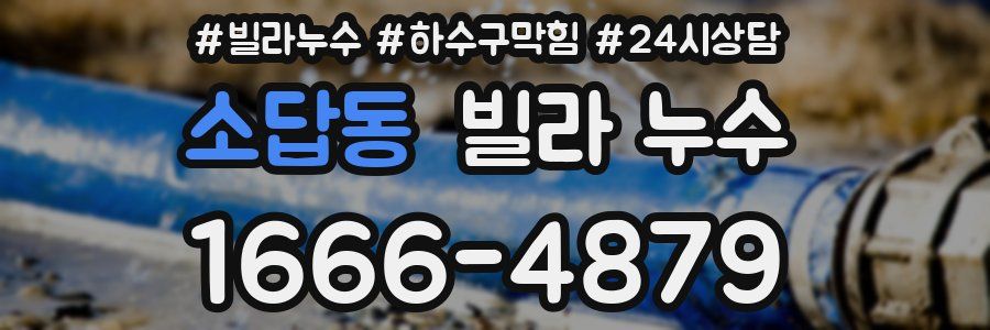 소답동 빌라 누수