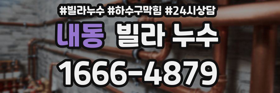 내동 빌라 누수