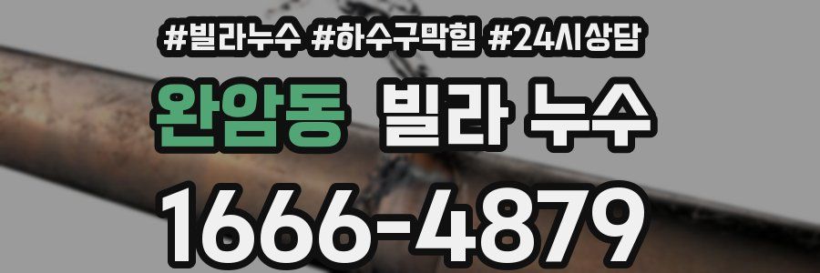 완암동 빌라 누수