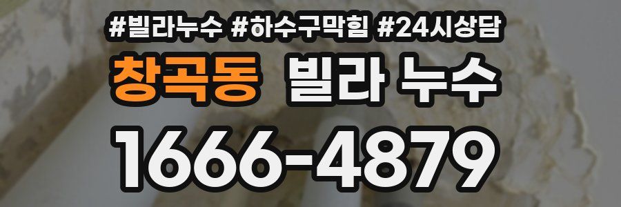 창곡동 빌라 누수