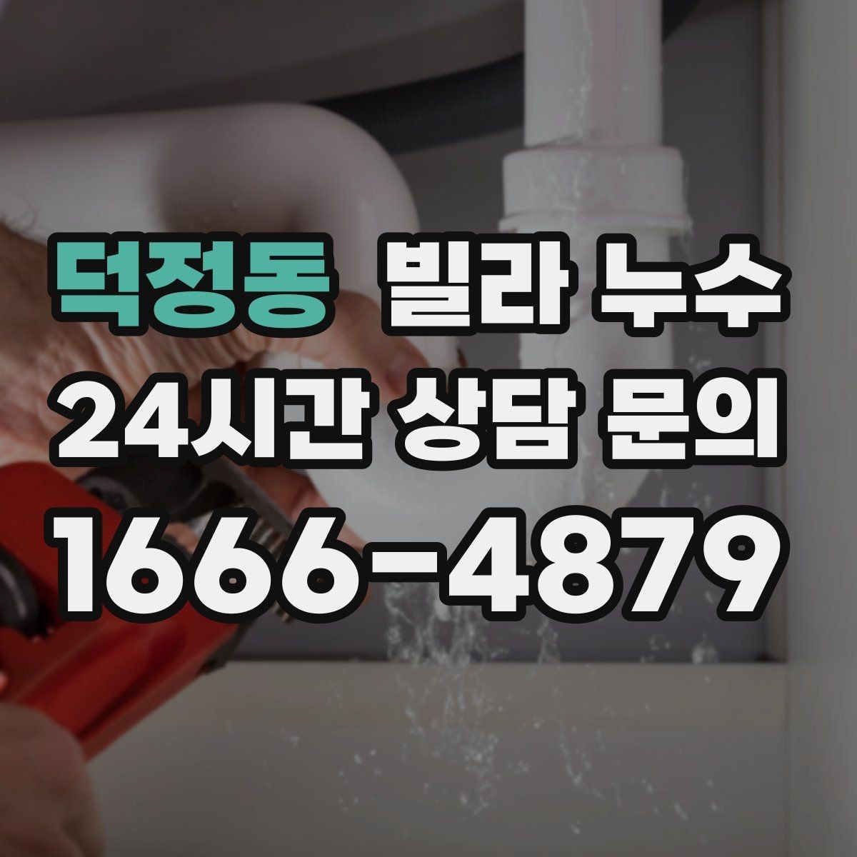 덕정동 빌라 누수 외벽 타일 사이로 물이 스며드는 경우