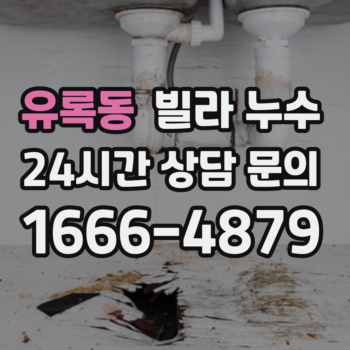 유록동 빌라 누수 누수 흔적이 작아도 방치하면 커지는 이유