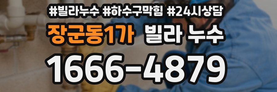 장군동1가 빌라 누수