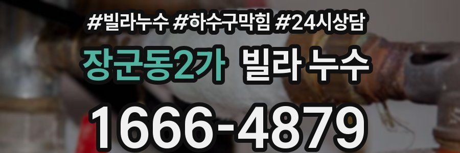장군동2가 빌라 누수