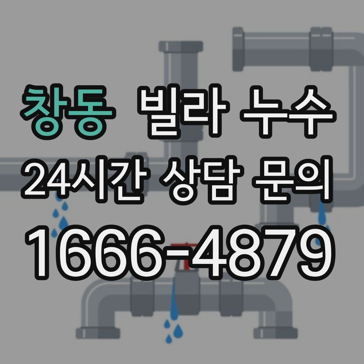 창동 빌라 누수 페인트로 가려도 다시 번지는 얼룩의 정체