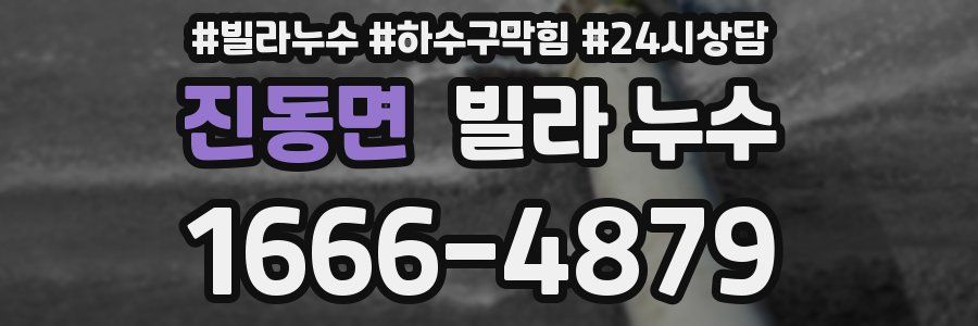 진동면 빌라 누수