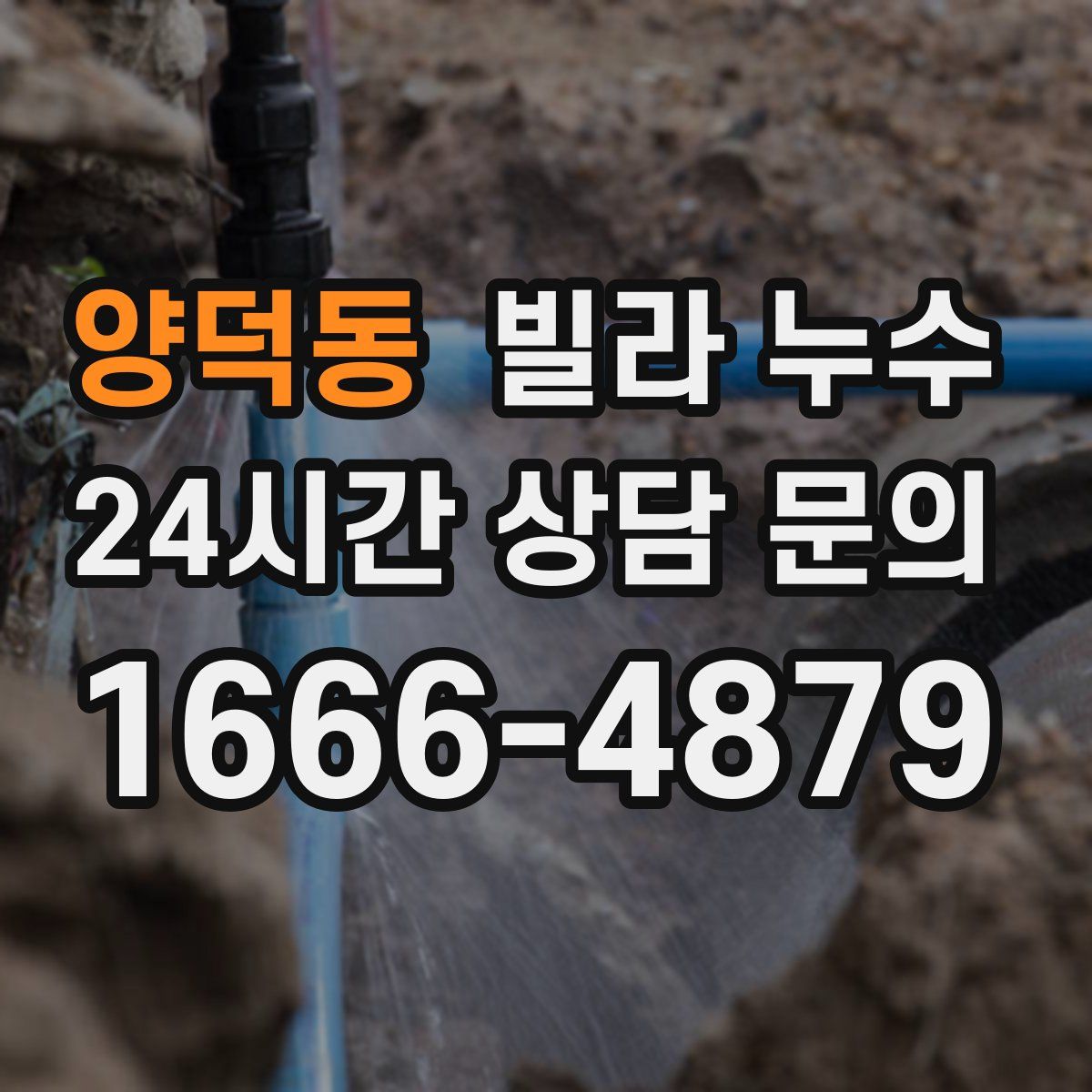 양덕동 빌라 누수