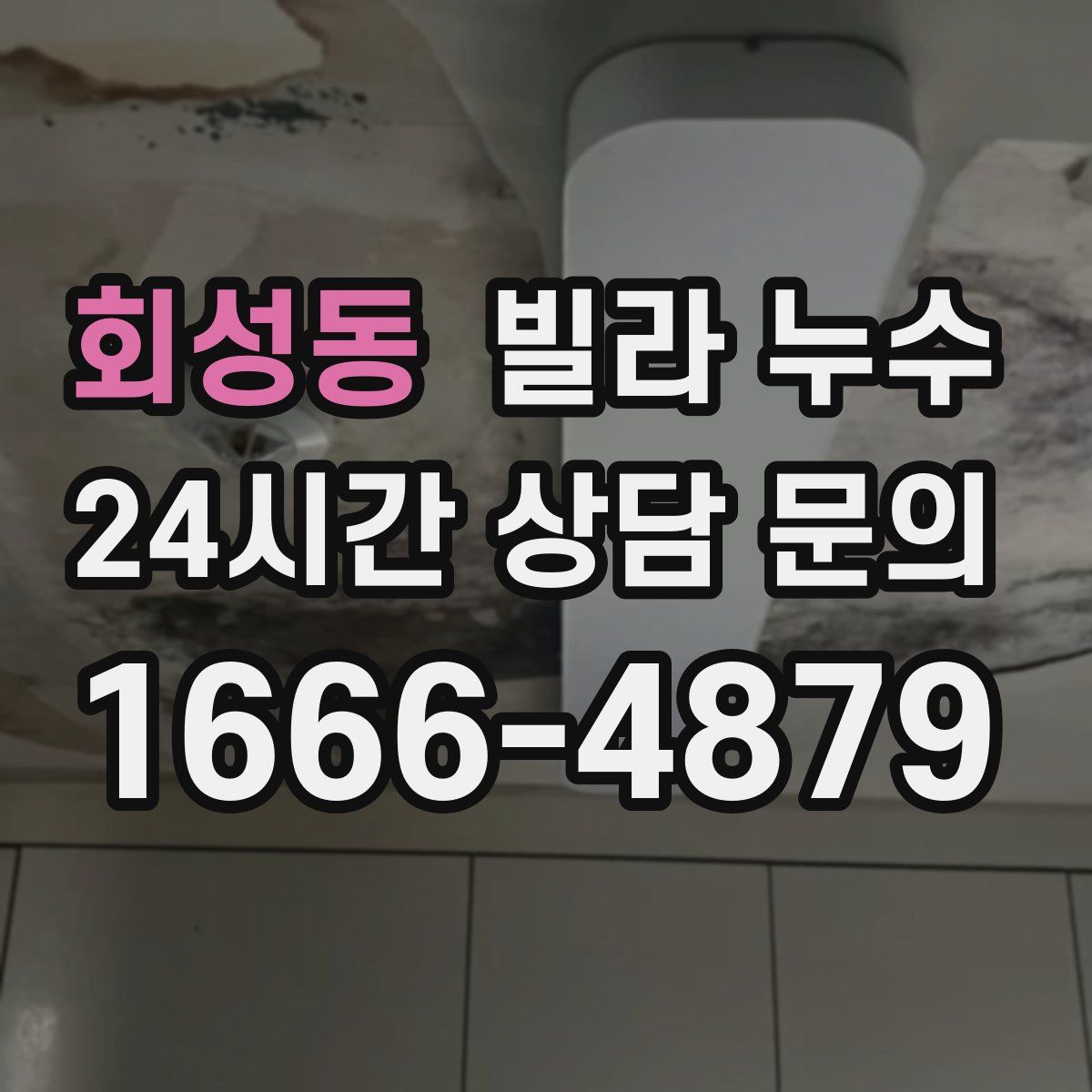 회성동 빌라 누수