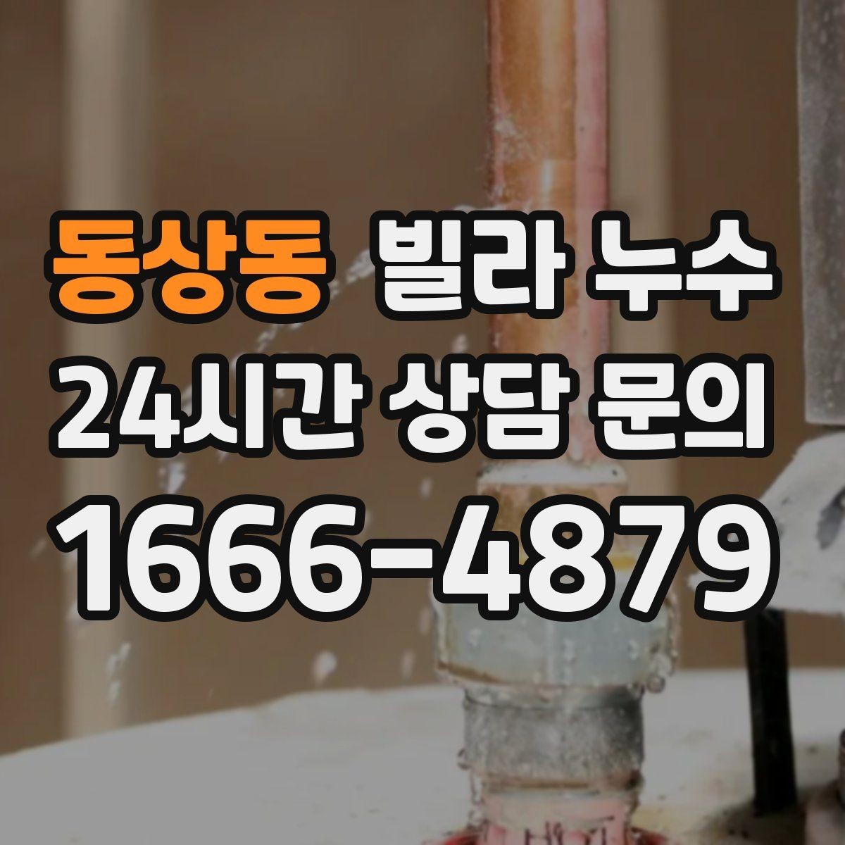 동상동 빌라 누수 외벽 페인트 균열이 커지면 생기는 문제