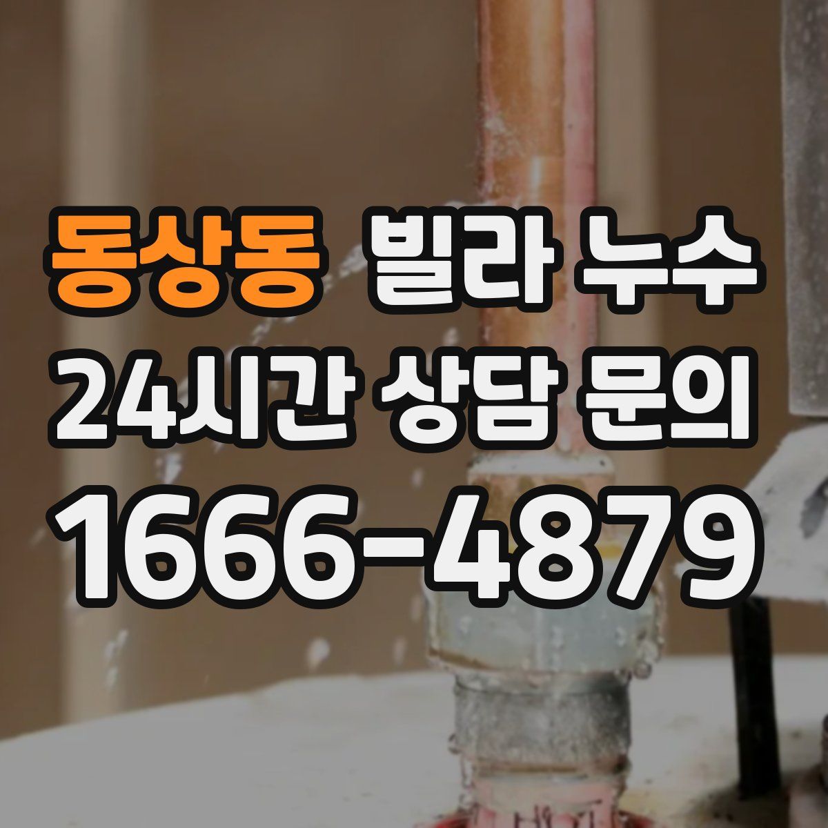 동상동 빌라 누수