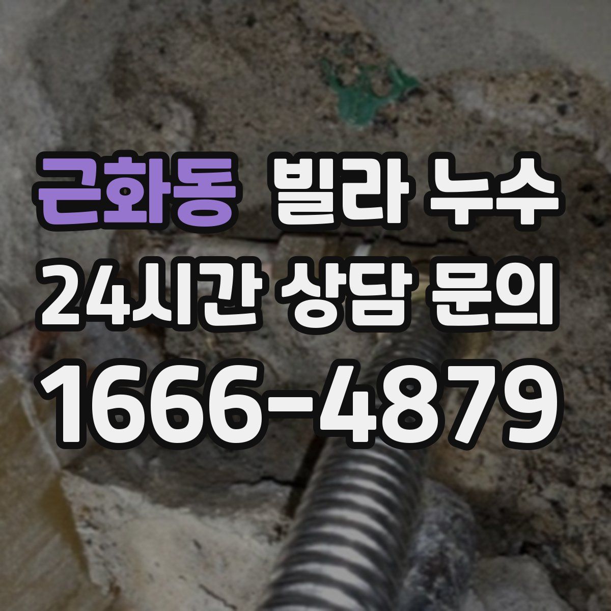 근화동 빌라 누수