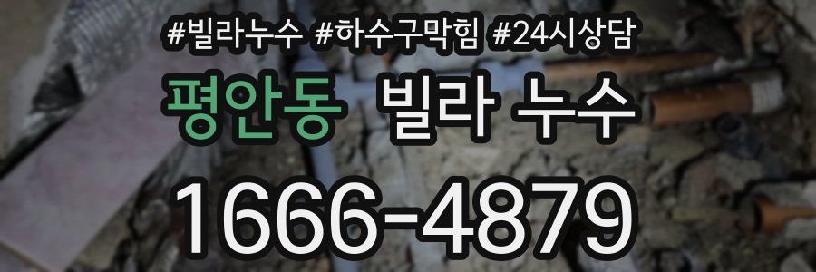 평안동 빌라 누수
