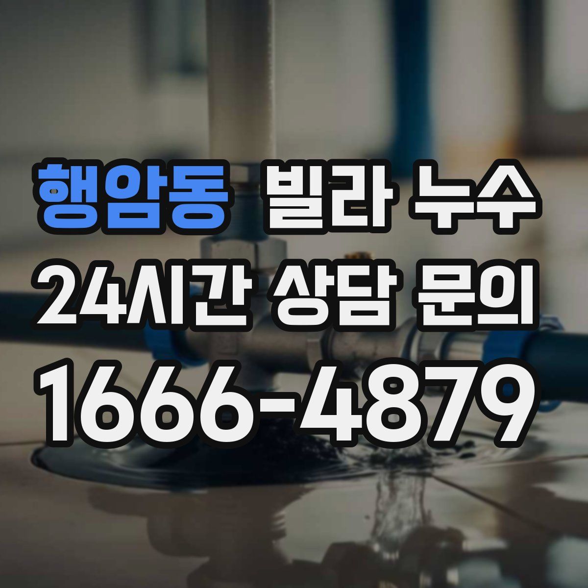 행암동 빌라 누수