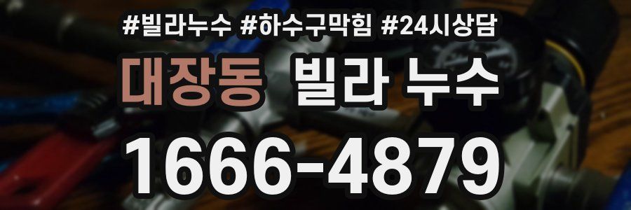 대장동 빌라 누수