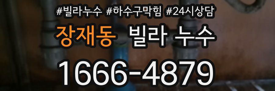 장재동 빌라 누수