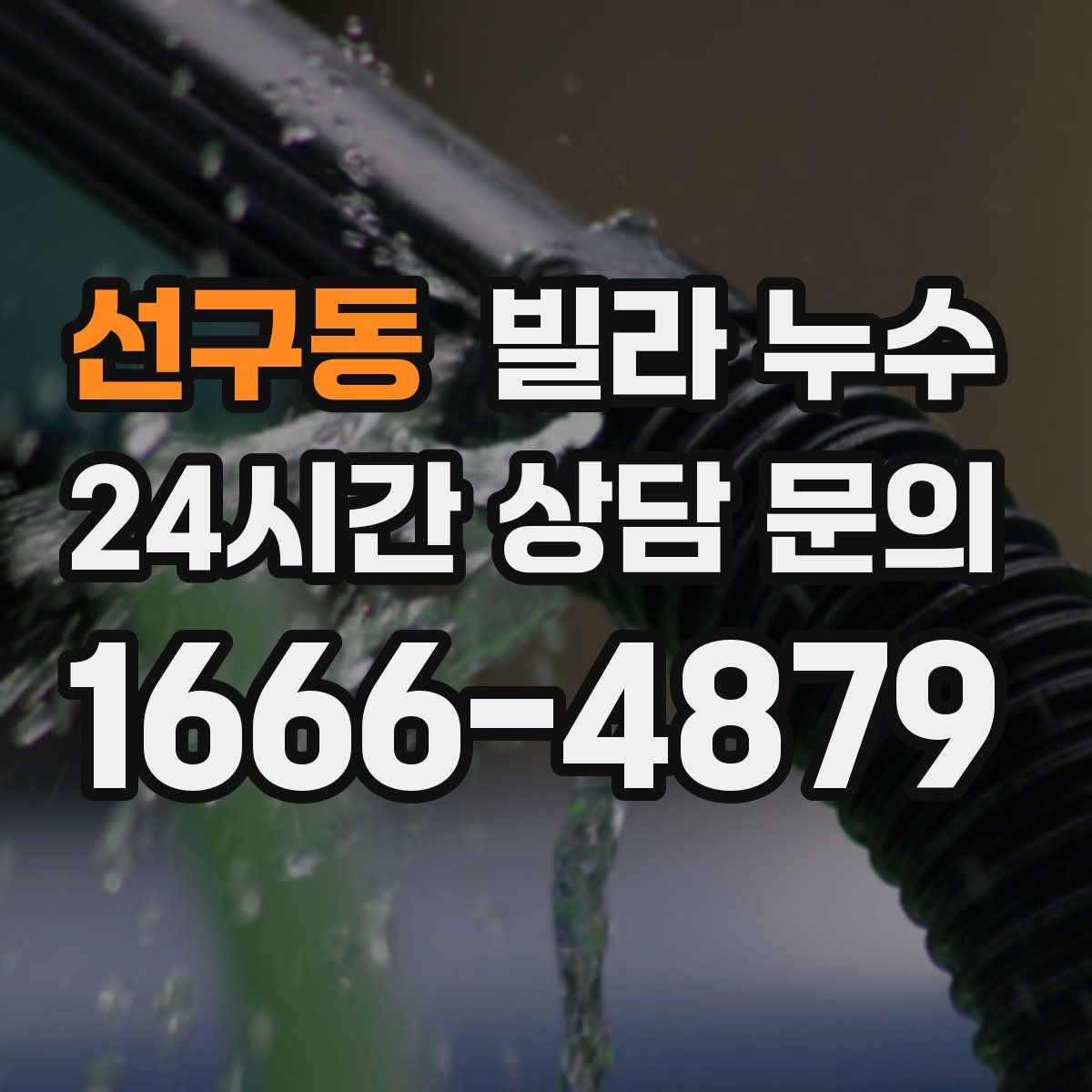 선구동 빌라 누수