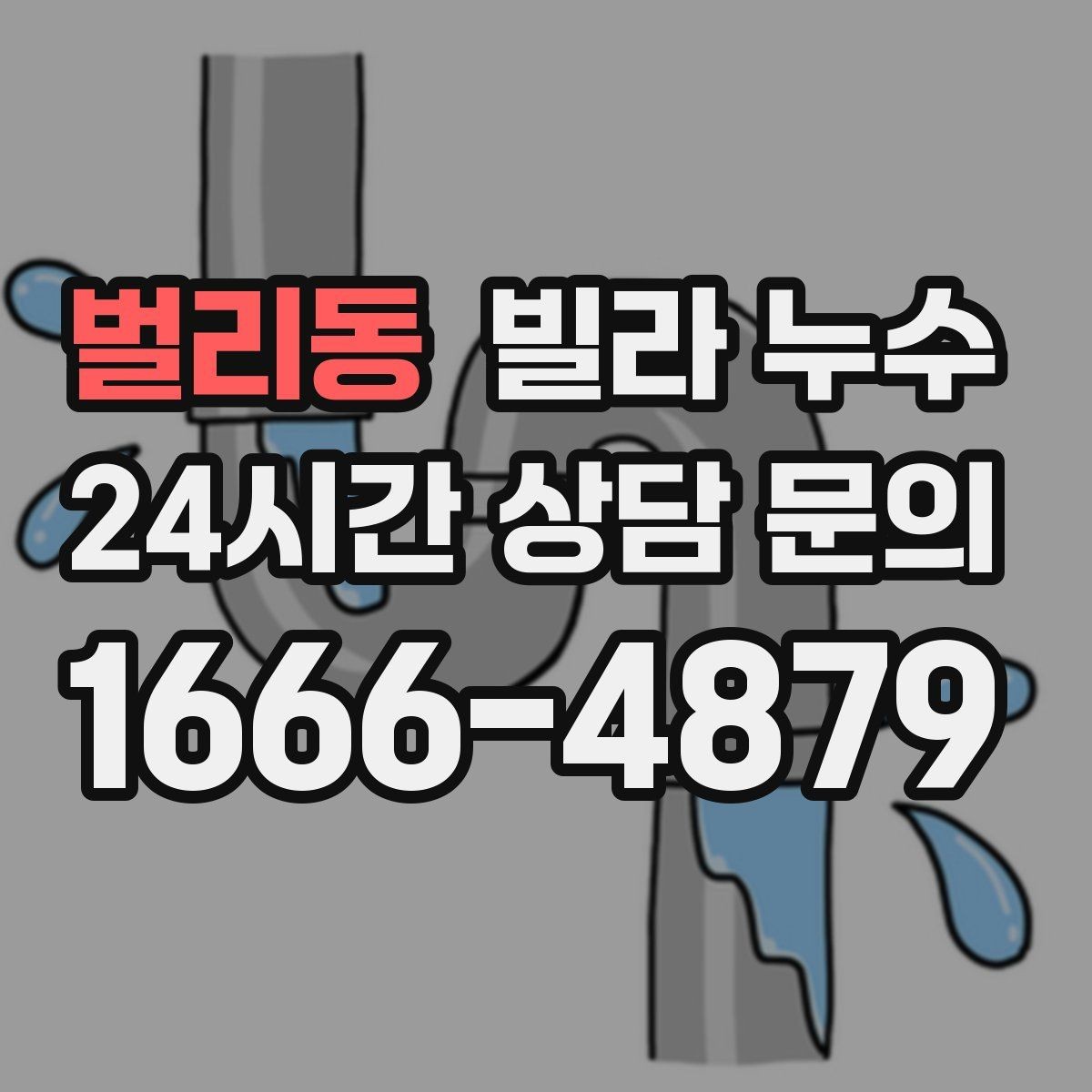 벌리동 빌라 누수 외벽 페인트 균열이 커지면 생기는 문제