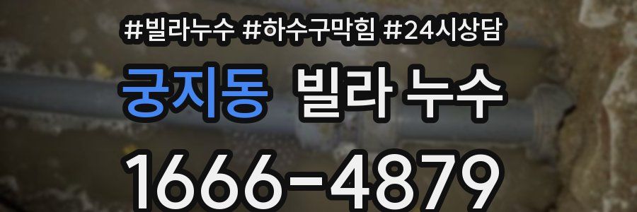 궁지동 빌라 누수