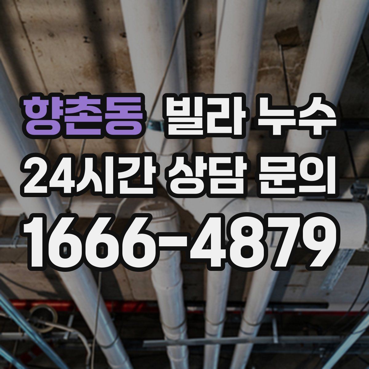 향촌동 빌라 누수 주말에만 심해지는 듯 보일 때 원인 추적