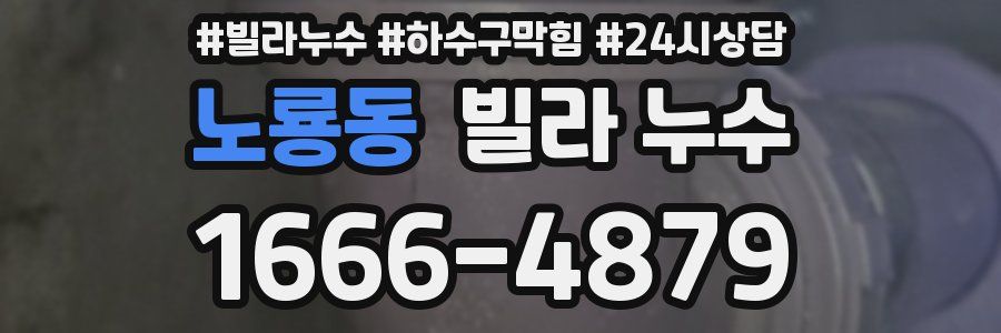 노룡동 빌라 누수