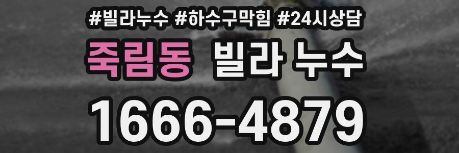 죽림동 빌라 누수