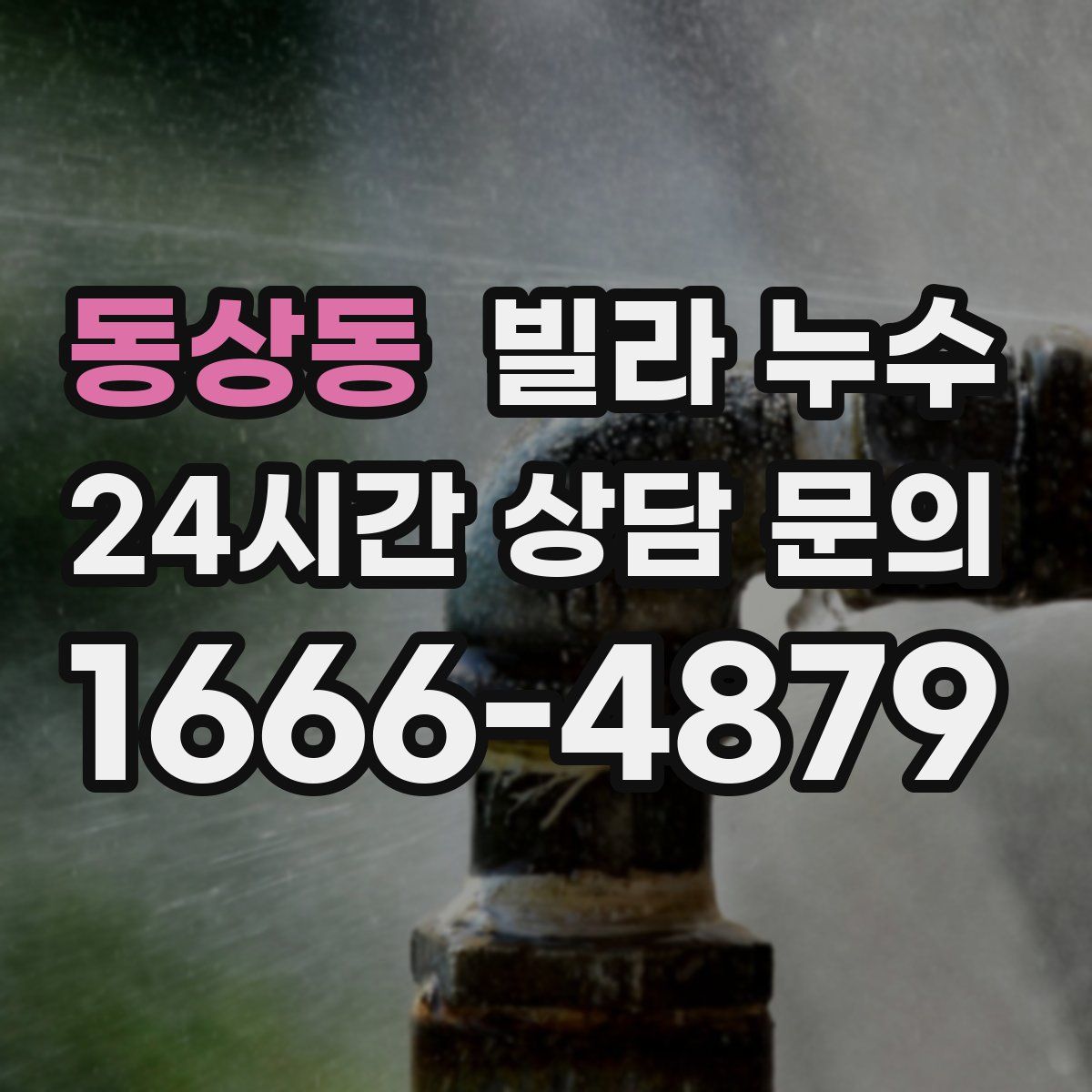 동상동 빌라 누수