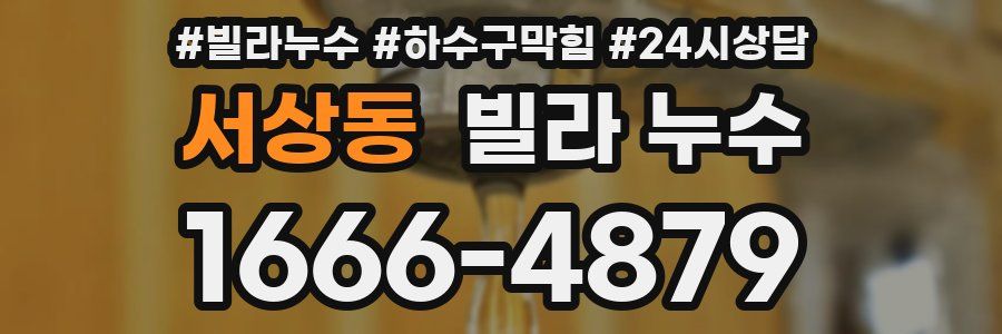 서상동 빌라 누수