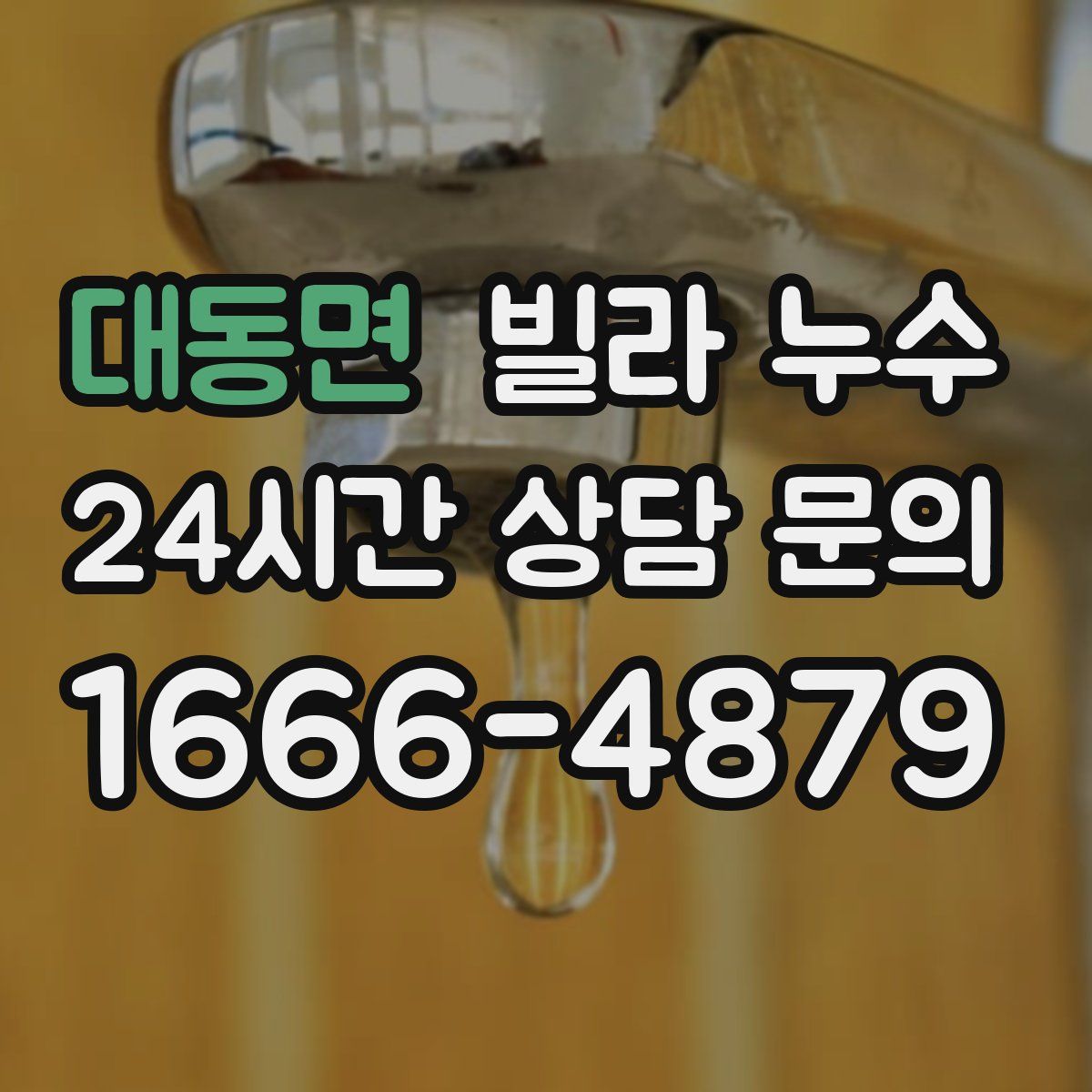 대동면 빌라 누수