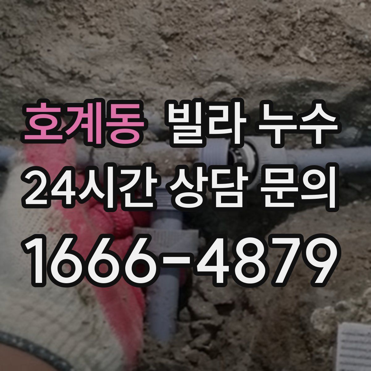 호계동 빌라 누수