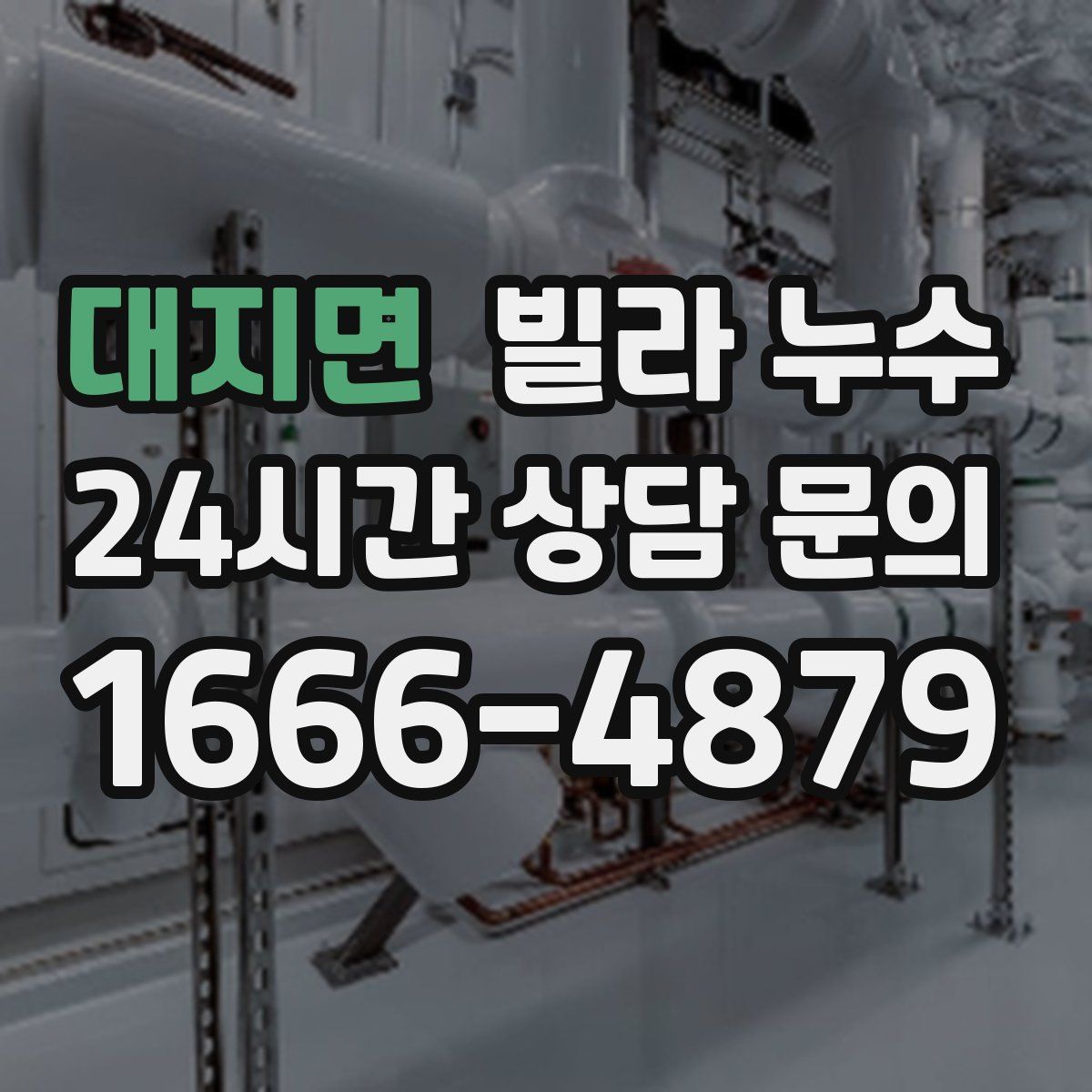 대지면 빌라 누수