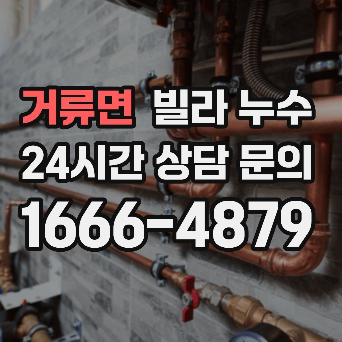 거류면 빌라 누수 원인 확인부터 복구까지 흐름을 정리