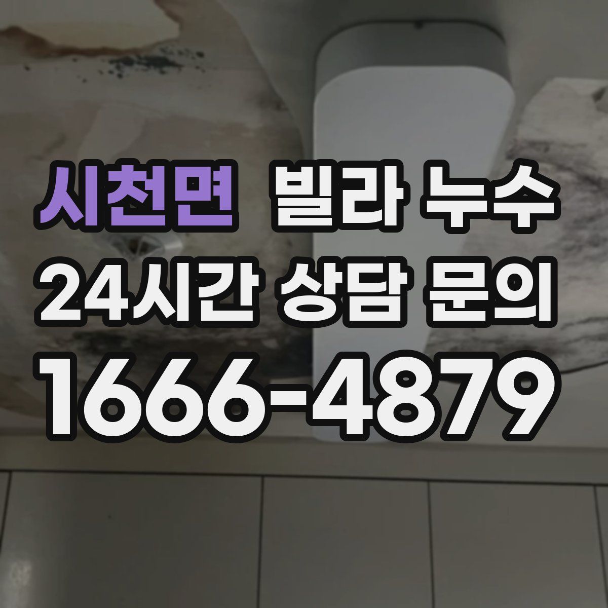 시천면 빌라 누수