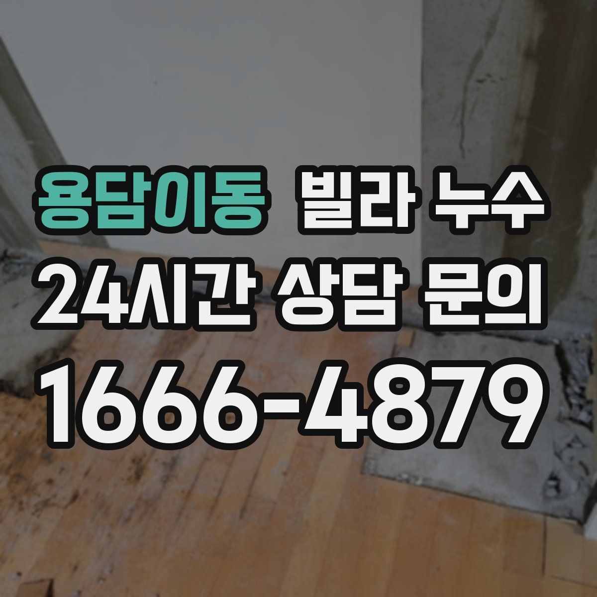 용담이동 빌라 누수