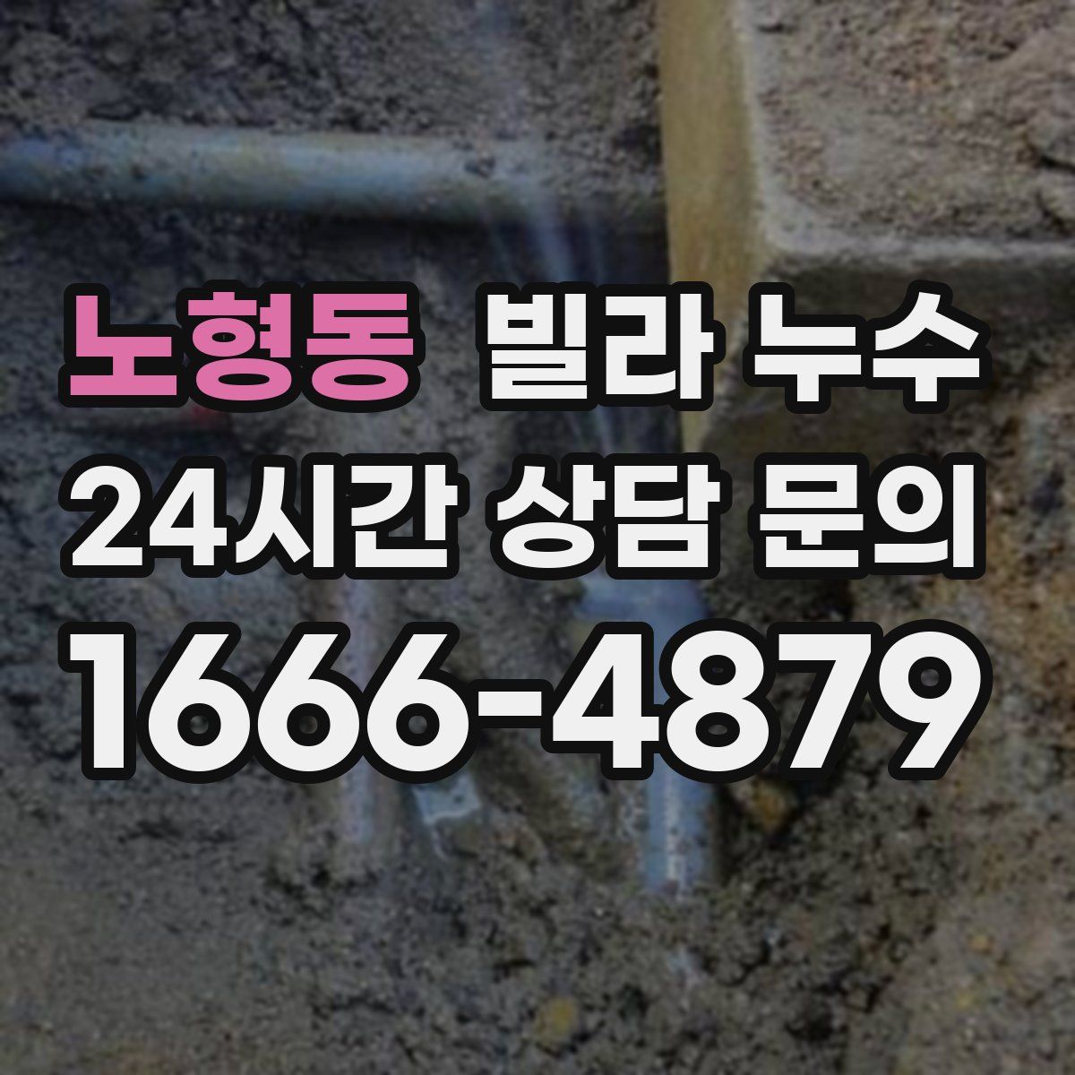 노형동 빌라 누수