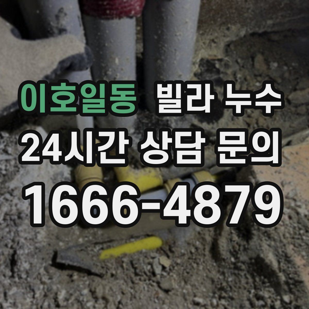 이호일동 빌라 누수 천장 주변에서 퀴퀴한 냄새가 올라올 때