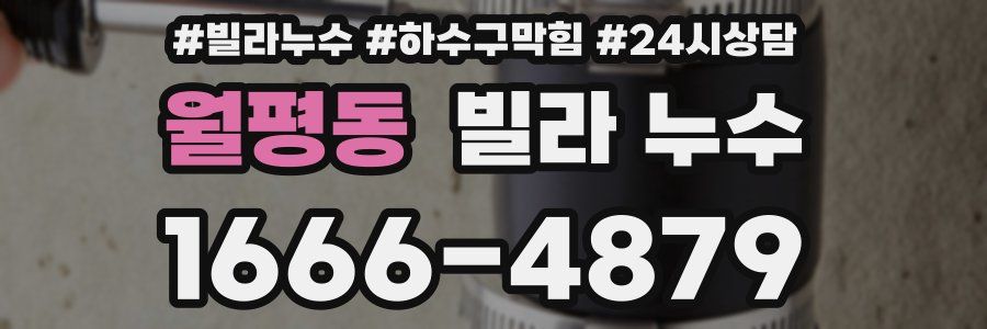 월평동 빌라 누수