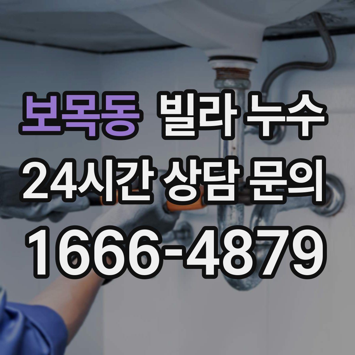 보목동 빌라 누수 세탁실 배수구 역류로 바닥이 젖는다면