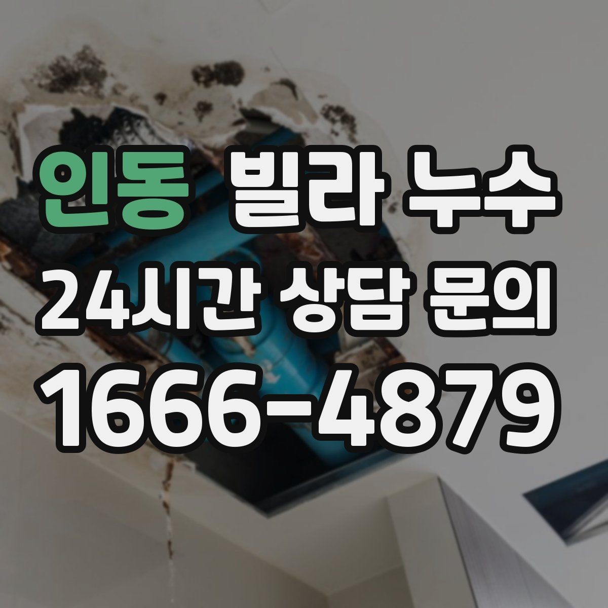 인동 빌라 누수 복도 벽이 젖으면 공용부도 의심해야 합니다