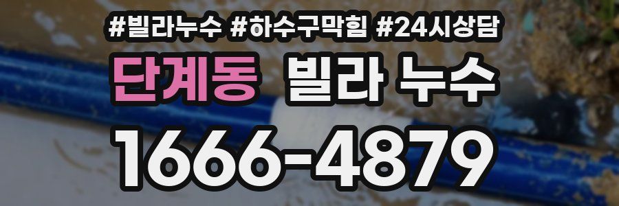 단계동 빌라 누수