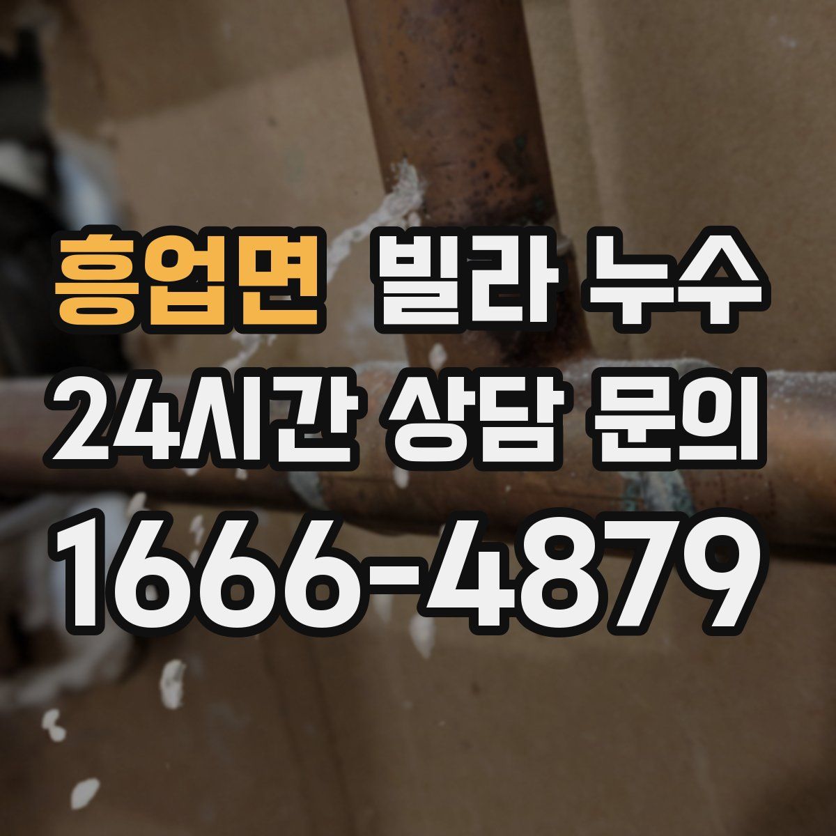 흥업면 빌라 누수